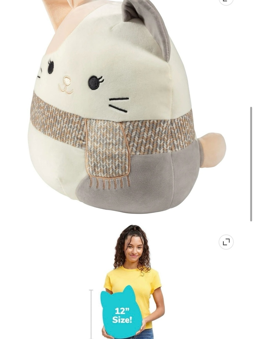 Squishmallow Camette The Cat 12 in - Picture 7 of 7